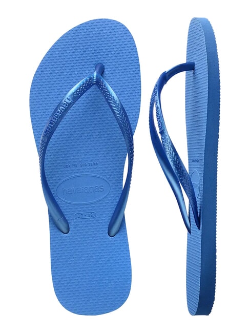 flip flops SLIM albastru strălucitor - Pantofi femei