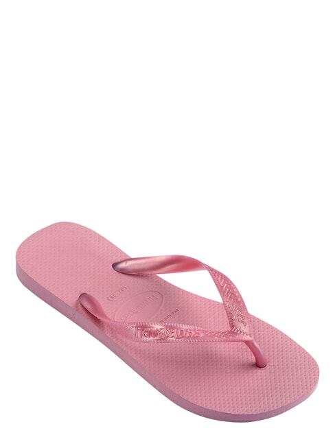 TOP SENSES Papuci flip-flop trandafiri din șifon - Pantofi femei