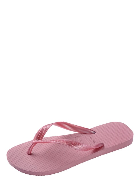 TOP SENSES Papuci flip-flop trandafiri din șifon - Pantofi femei