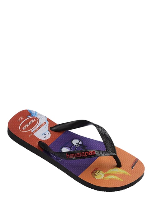 TOP HARRY POTTER Papuci flip-flop negru negru - Pantofi unisex