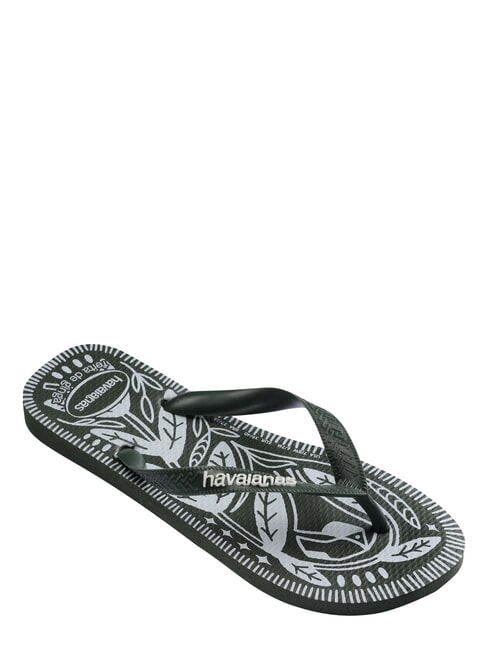 TOP JARDIM NOTURNO Papuci flip-flop olivegreen - Pantofi unisex