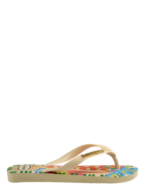 TOP BOSSA Papuci flip-flop cremă de unt - Pantofi unisex