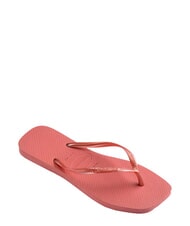 HAVAIANAS SLIM SQUARE Flip Flops cu v&acirc;rful pătrat argilă de canion - Pantofi femei - 3