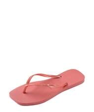 HAVAIANAS SLIM SQUARE Flip Flops cu v&acirc;rful pătrat argilă de canion - Pantofi femei - 4
