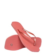 HAVAIANAS SLIM SQUARE Flip Flops cu v&acirc;rful pătrat argilă de canion - Pantofi femei - 5