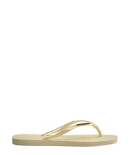 HAVAIANAS SQUARE LOGO Papuci flip-flop cremă de unt - Pantofi femei - 2