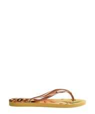 HAVAIANAS  Flip-flip-uri SLIM TROPICAL cutie galbenă - Pantofi femei - 2