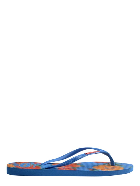 SLIM SUMMER BLISS Papuci flip-flop albastru strălucitor - Pantofi femei
