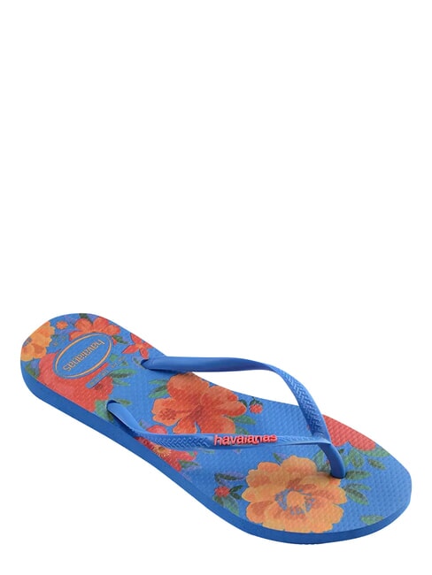 SLIM SUMMER BLISS Papuci flip-flop albastru strălucitor - Pantofi femei