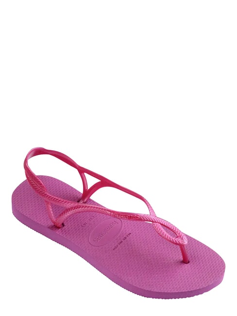 Flip-flops LUNA gumă de trandafir/gumă de trandafir - Pantofi femei