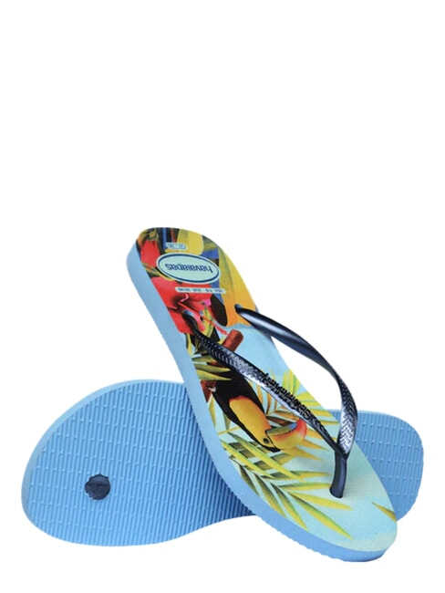  Flip-flip-uri SLIM TROPICAL albastru/albastru - Pantofi femei