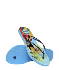 HAVAIANAS  Flip-flip-uri SLIM TROPICAL albastru/albastru - Pantofi femei - 4