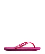 HAVAIANAS flip flops SLIM gumă roz metalică - Pantofi femei - 2