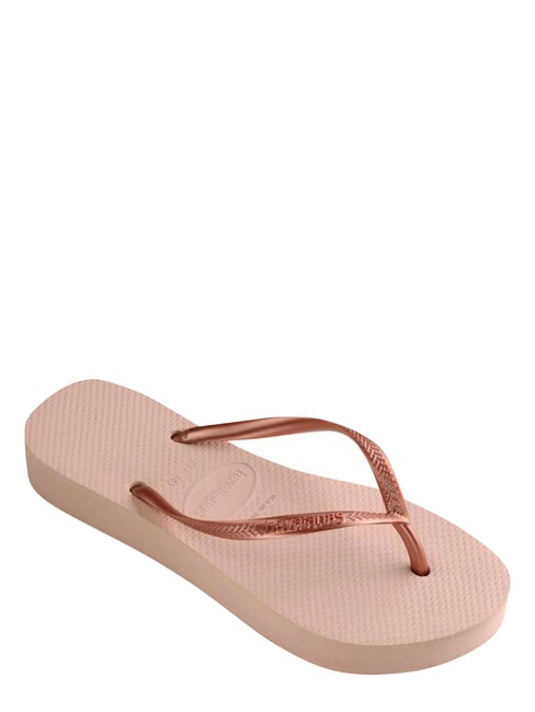 SLIM FLATFORM SLIM FLATFORM Flip-flops pentru femei ballet a crescut - Pantofi femei