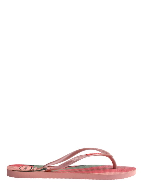 PALETTE GLOW Papuci flip-flop floare - Pantofi femei