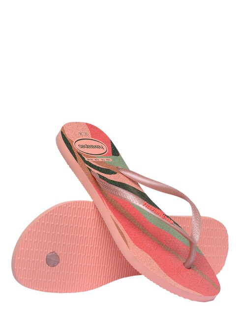 PALETTE GLOW Papuci flip-flop floare - Pantofi femei