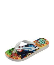 HAVAIANAS TOP MARVEL 2 Papuci flip-flop ALB / ALB / ALBASTRU - Pantofi pentru bebeluși - 3