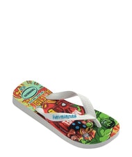 HAVAIANAS TOP MARVEL 2 Papuci flip-flop ALB / ALB / ALBASTRU - Pantofi pentru bebeluși - 4