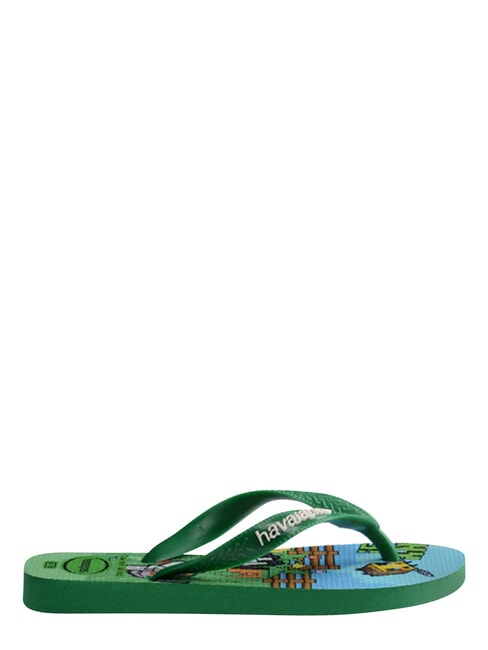 MINECRAFT Papuci flip-flop verde 4 - Pantofi pentru bebeluși
