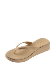 HAVAIANAS HIGH PLATFORM Papuci flip-flop de aur - Pantofi femei - 4