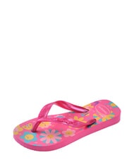 HAVAIANAS FLORES Papuci flip-flop flux roz/gumă roz - Pantofi pentru bebeluși - 4