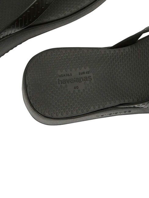 HIGH PLATFORM Papuci flip-flop BLACK - Pantofi femei