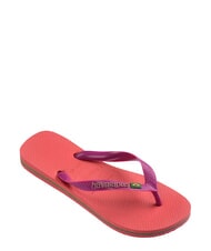 HAVAIANAS BRASIL LOGO &Icirc;ncălțăminte bărbătească coral/roz - Pantofi unisex - 3
