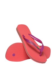 HAVAIANAS BRASIL LOGO &Icirc;ncălțăminte bărbătească coral/roz - Pantofi unisex - 4
