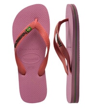 HAVAIANAS BRASIL LOGO &Icirc;ncălțăminte bărbătească trandafiri din șifon - Pantofi unisex - 4