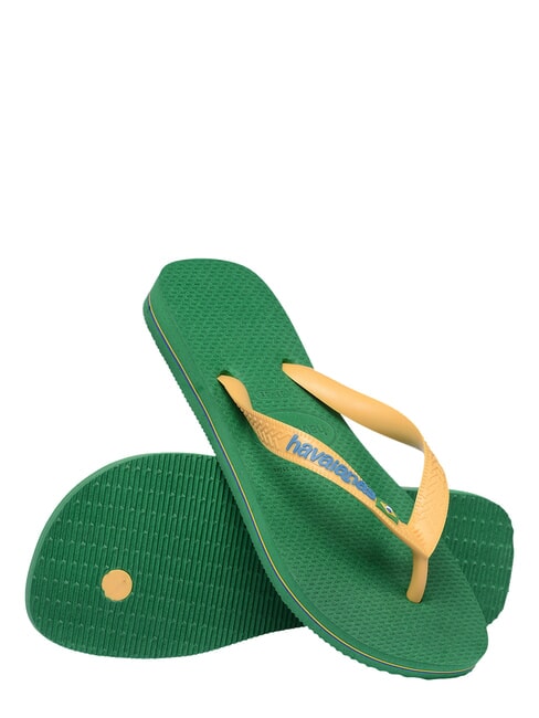 BRASIL LOGO &Icirc;ncălțăminte bărbătească verde/galben - Pantofi unisex