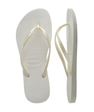 HAVAIANAS flip flops SLIM alb - Pantofi femei - 5