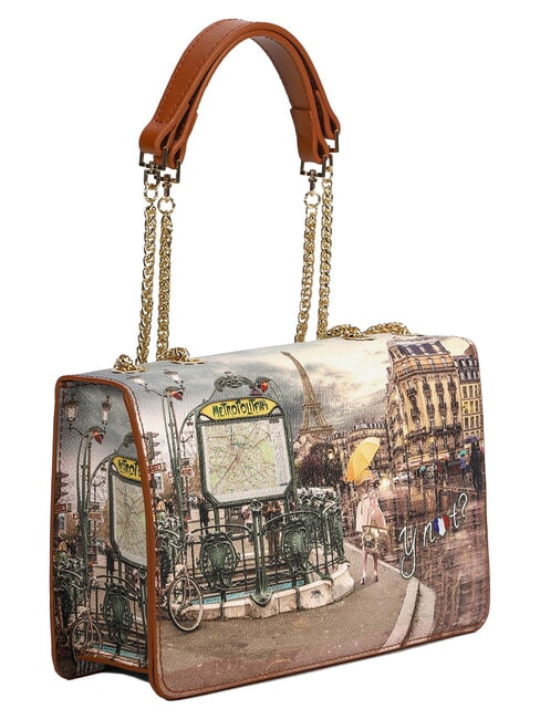 YESBAG Geantă de umăr / geantă crossbody Metroul din Paris - Genți femei