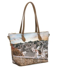 YNOT YESBAG Geantă de cumpărături de umăr medie trulli romantici - Genți femei - 2