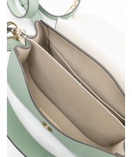 FURLA GARDENIA Geantă de umăr mini, din piele verdeturi minerale - Genți femei - 6