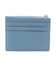FURLA GARDENIA Portcard plat din piele denim - Portofele femei - 3