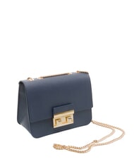 FURLA BELLA  Geanta mini de umar, din piele albastru cerneală - Genți femei - 2