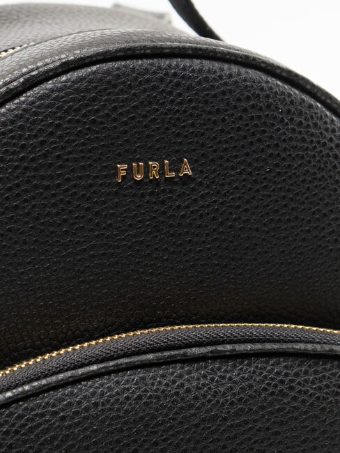 FRIDA Rucsac din piele negru - Genți femei