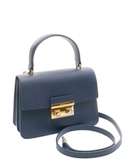FURLA BELLA Geanta mica din piele St Andromeda albastru cerneală - Genți femei - 2