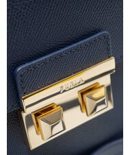 FURLA BELLA Geanta mica din piele St Andromeda albastru cerneală - Genți femei - 4