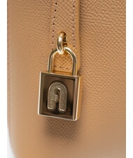 FURLA CLASSIC Geantă de m&acirc;nă, cu curea de umăr deşert - Genți femei - 3