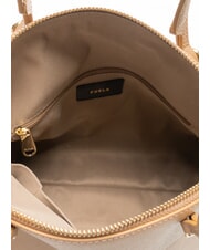 FURLA CLASSIC Geantă de m&acirc;nă, cu curea de umăr deşert - Genți femei - 5