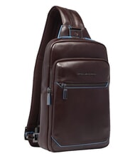 PIQUADRO BLUE SQUARE Portabilitate pe un singur umăr MAHOGANY - Rucsacuri pentru laptop - 2
