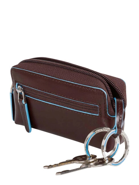 BLUE SQUARE Husă de chei din piele MAHOGANY - Portchei