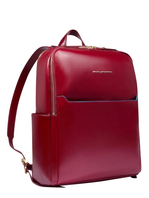 BLUE SQUARE  Rucsac pentru laptop de 14", din piele RED - Rucsacuri pentru laptop