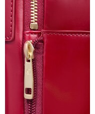 PIQUADRO BLUE SQUARE  Rucsac pentru laptop de 14", din piele RED - Rucsacuri pentru laptop - 7