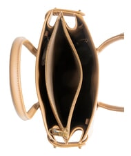 FURLA GARDENIA Geanta de mana din piele cu imprimeu Andromeda deşert - Genți femei - 6