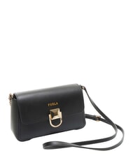 FURLA CIRCE Geantă de umăr mini, din piele negru - Genți femei - 2