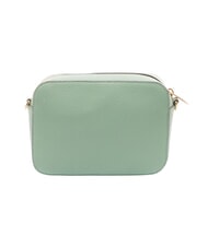 FURLA GARDENIA Geanta husa aparat foto din piele cu imprimeu keria verde mineral + tonuri de gheață - Genți femei - 4