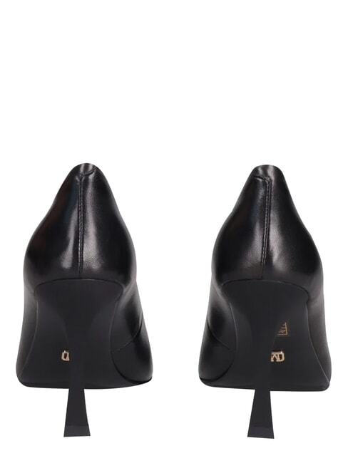 ME25 Decolteu cu toc de 9 cm, din piele negru - Pantofi femei