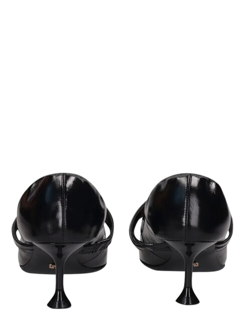 ME25 Decolteu toc 6cm, din piele negru - Pantofi femei